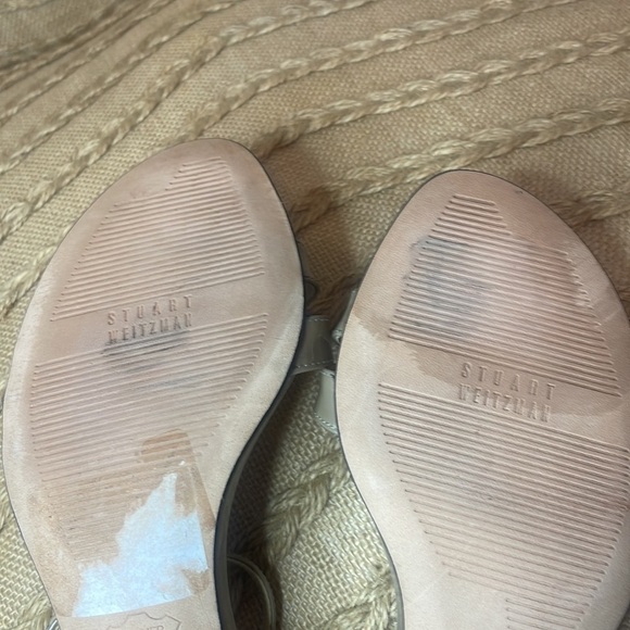 Stuart Weitzman Nude Heels Size 8M - Picture 12 of 12